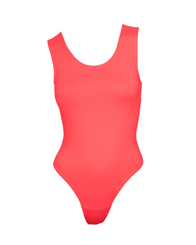 brazen bodysuit in red