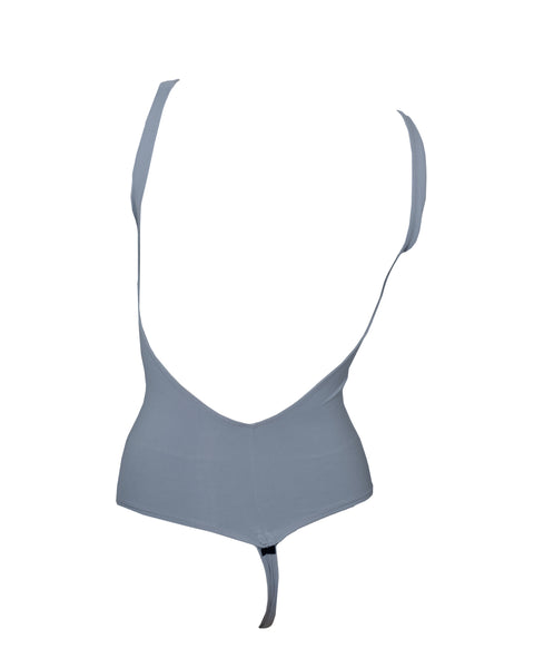 high expectations bodysuit in cool grey