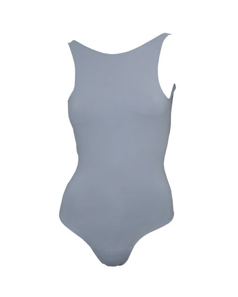 high expectations bodysuit in cool grey